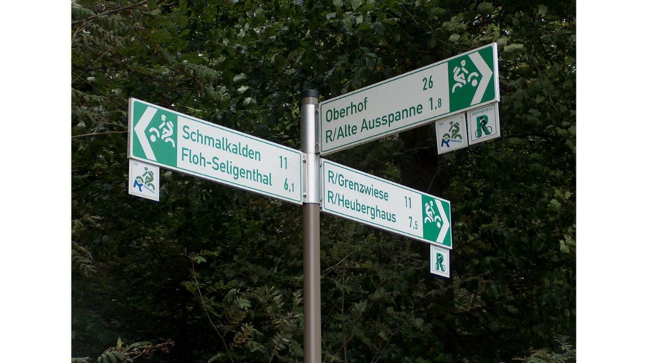 Ferienwohnung Trollmann Smalcalda Esterno foto